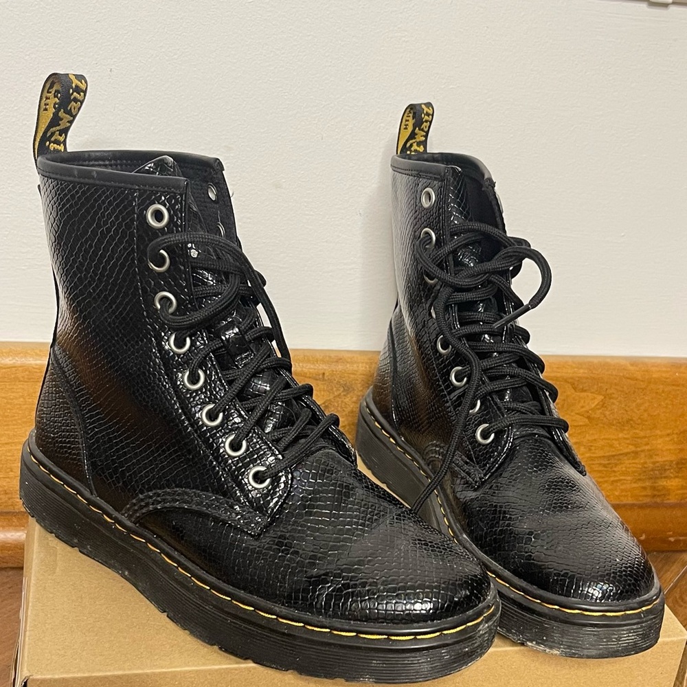 Doc Martin’s size 7 fits like a 7.5